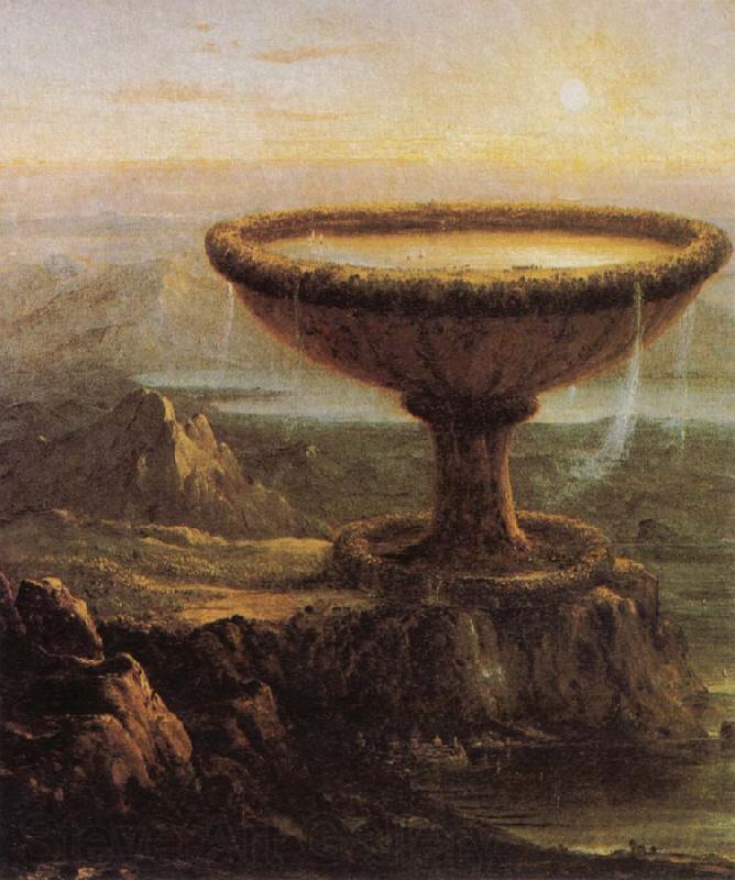 Thomas Cole The Giant-s Chalice Norge oil painting art